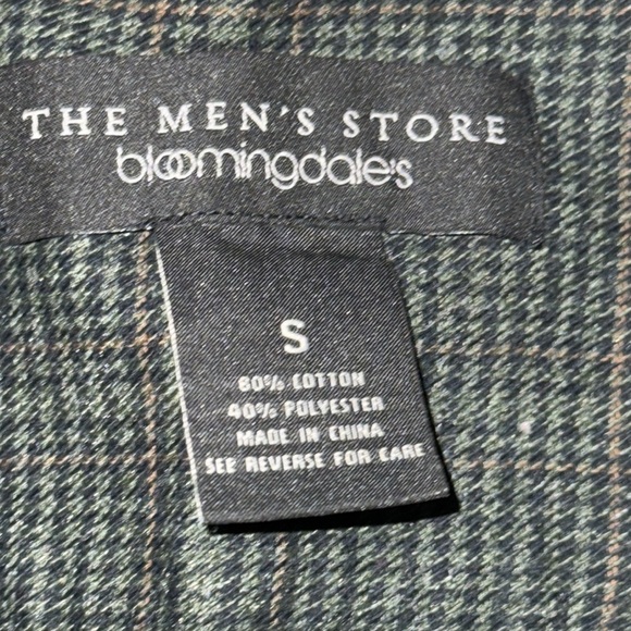 Bloomingdale’s Men’s Store Flannel Button Down Shirt - Picture 2 of 4